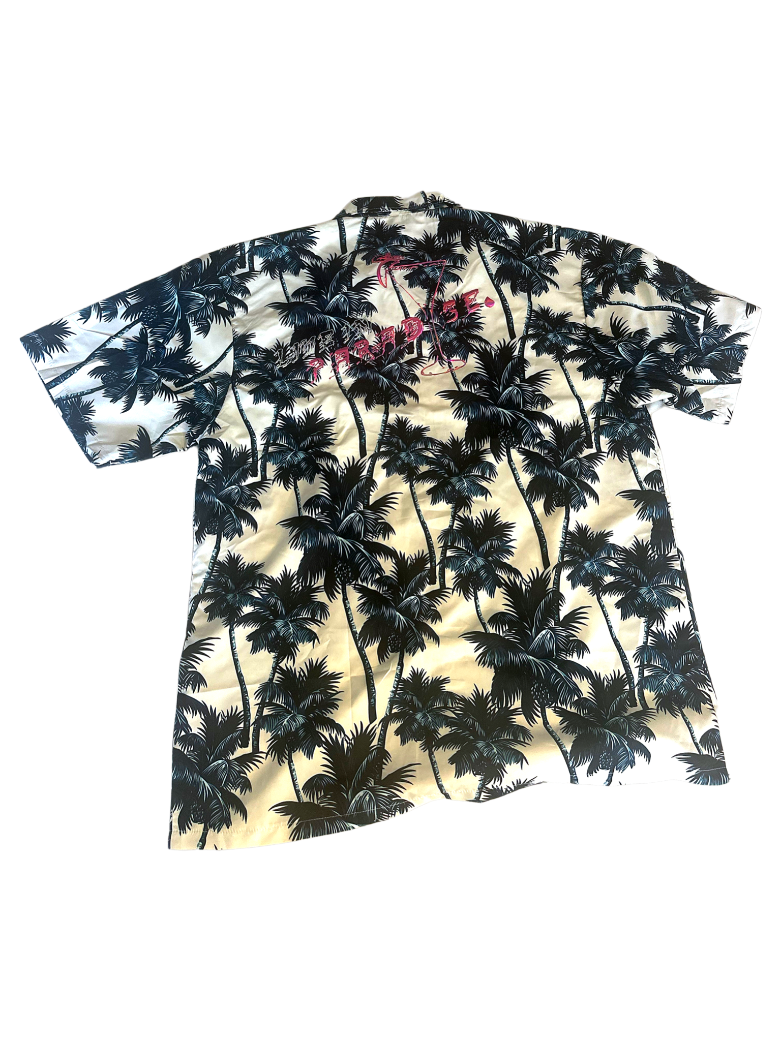 “Live in Paradise” Button up Set