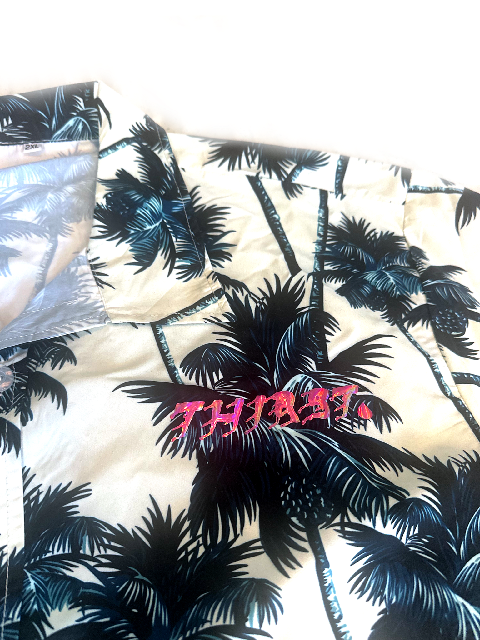 “Live in Paradise” Button up Set